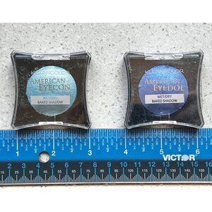 Kleancolor American Eyedol Sky & Eyecon Bayou Wet/Dry Baked Shadow Set of Two